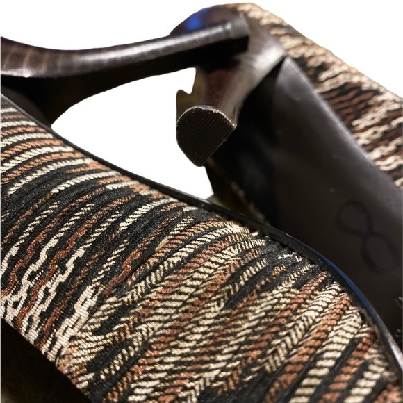 NINE WEST POINTED TOE STILETTO HEALS. Y2K sz 7 1/2. Like New. - Picture 6 of 8